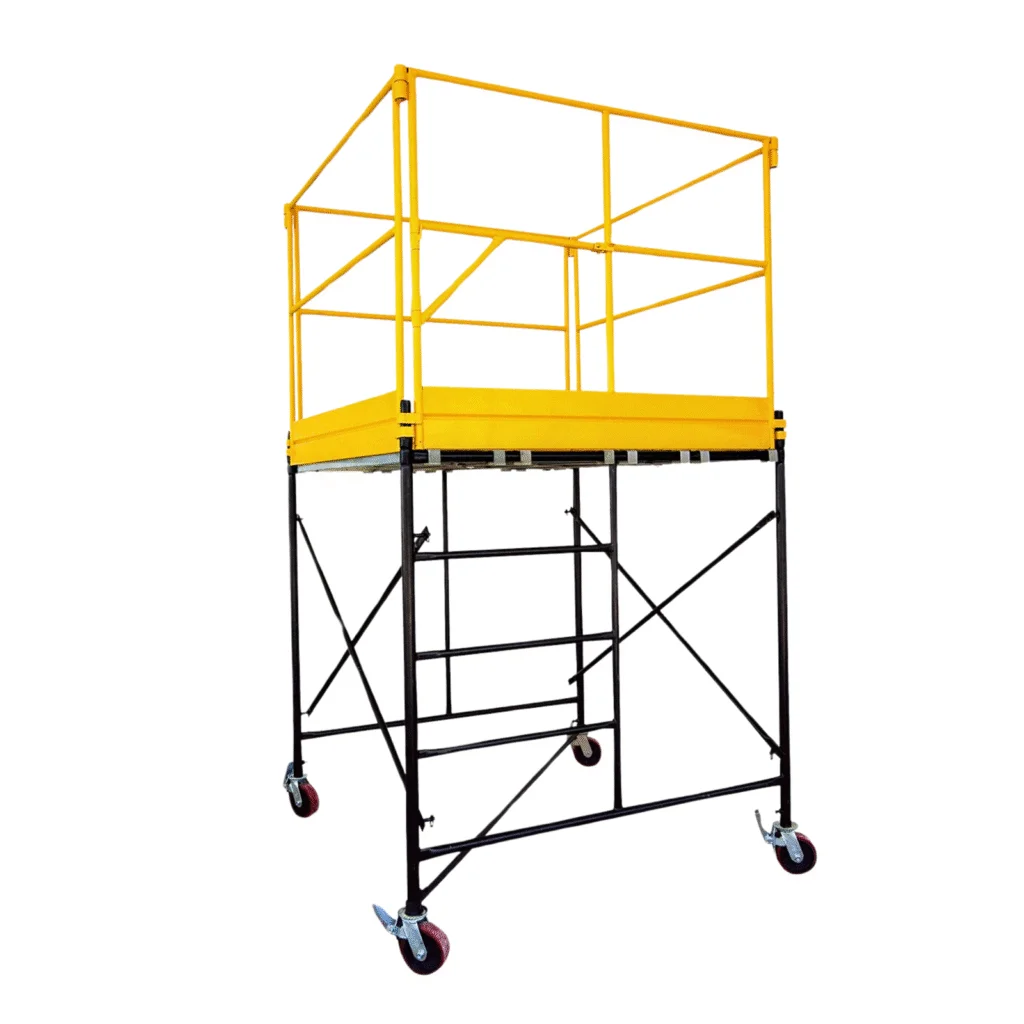 Andaime Torre com Plataforma e Guarda-Corpo